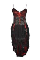 Dress Red Satin Size 14