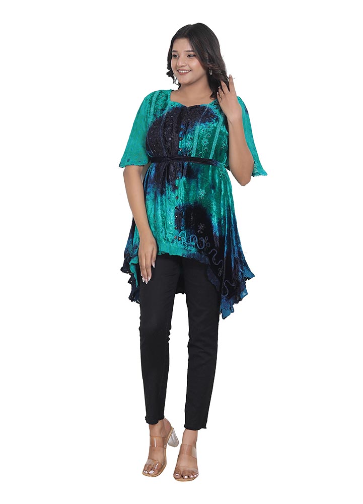 Jordash Blouse Tie Dye (Various Colours & Sizes) - Image 8