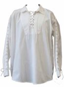 Shirt Cotton Eyelets White