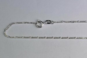 Silver Chain Figaro (Various Sizes)