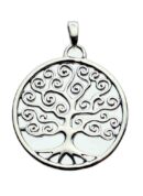 Silver Pendant Tree Of Life