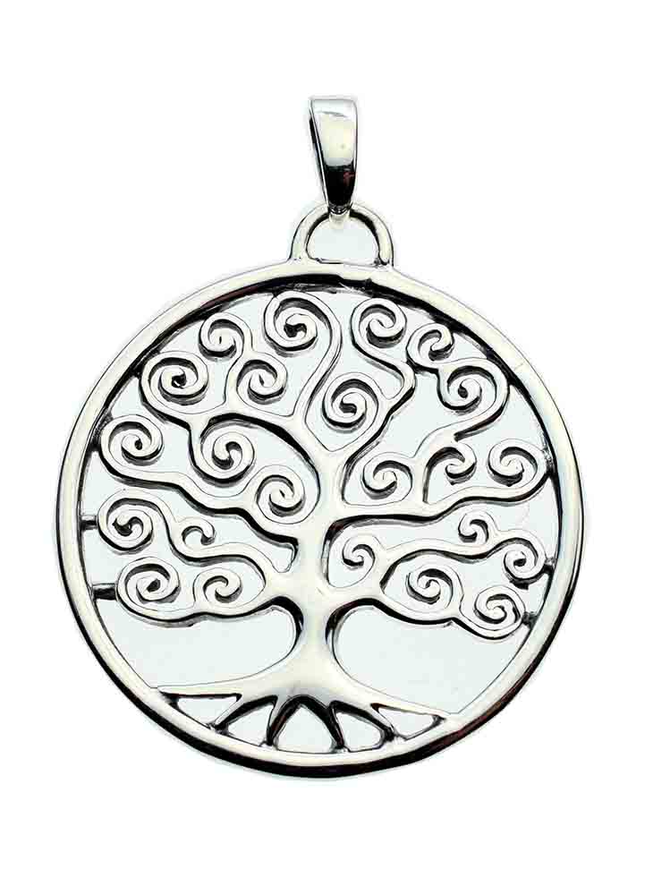Silver Pendant Tree Of Life