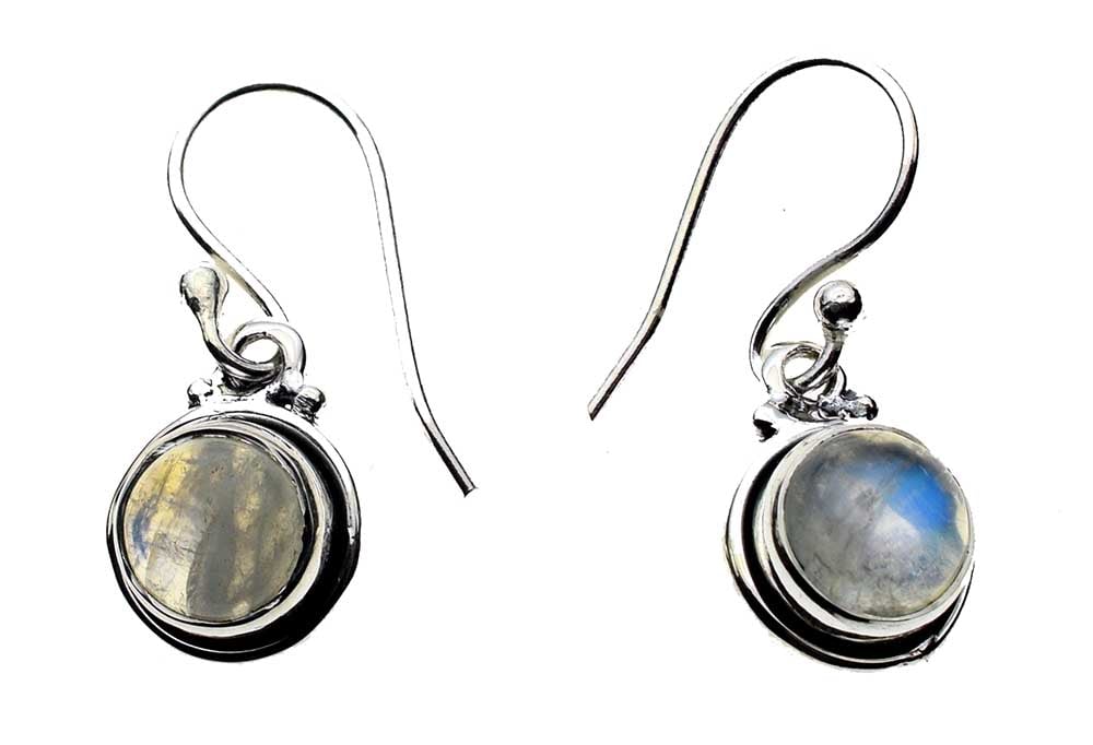 Silver Earring Rainbow