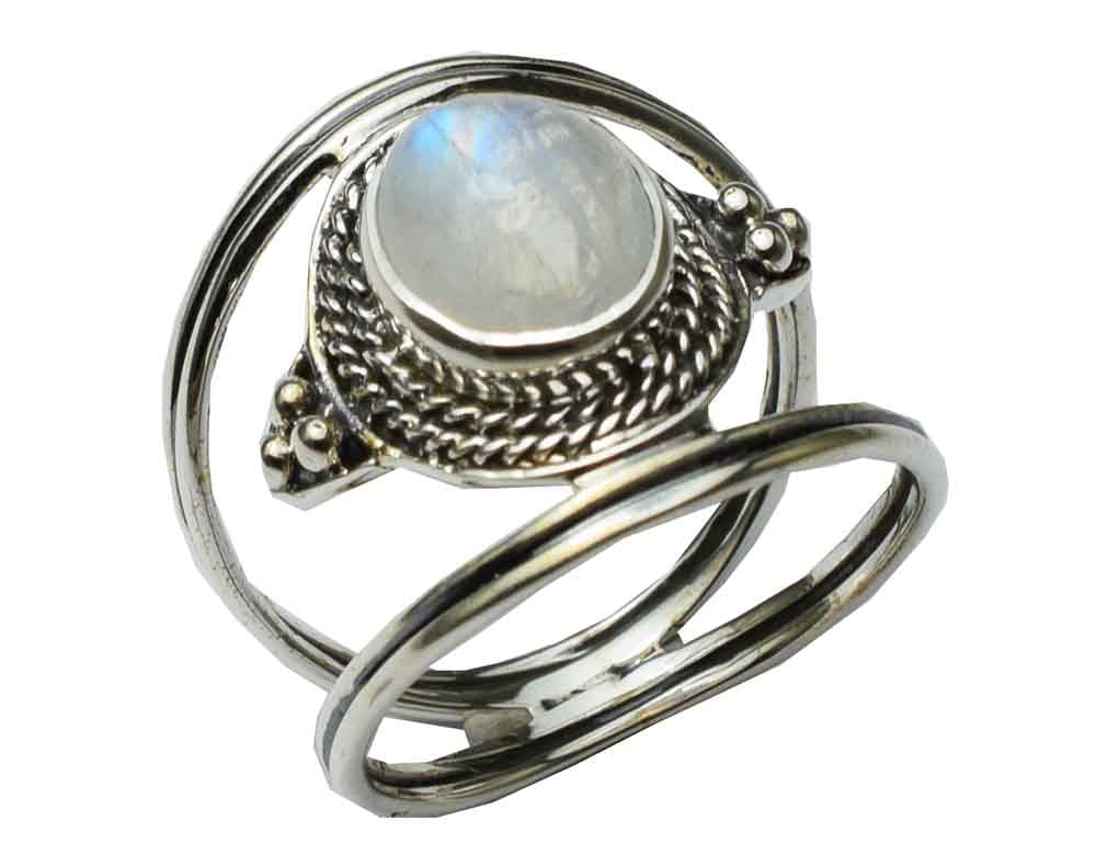 Silver Ring Rainbow Cab