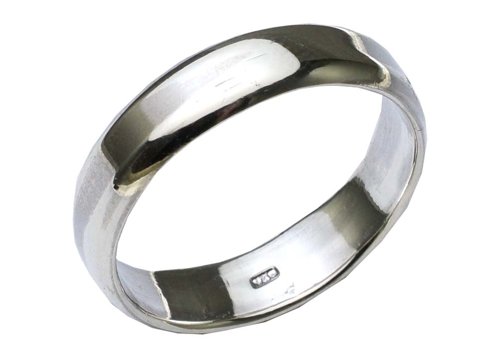 Silver Ring Wedding Band