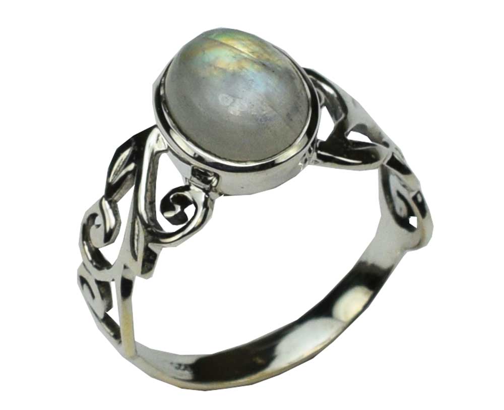 Silver Ring Circle Rainbow