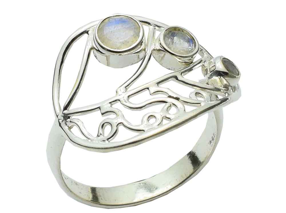 Silver Ring Tree Rainbow