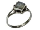 Silver Ring Diamond Rainbow