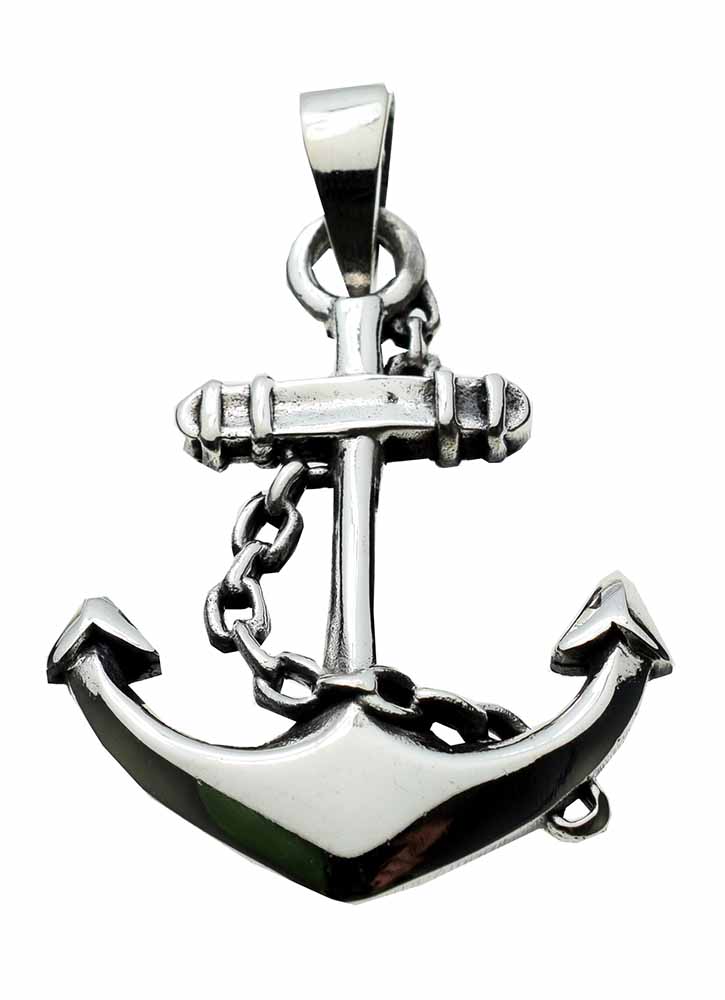 Silver Pendant Anchor