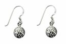 Silver Earring Celtic Circle