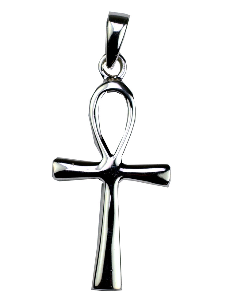 Silver Pendant Ankh Plain