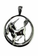 Silver Pendant Unicorn