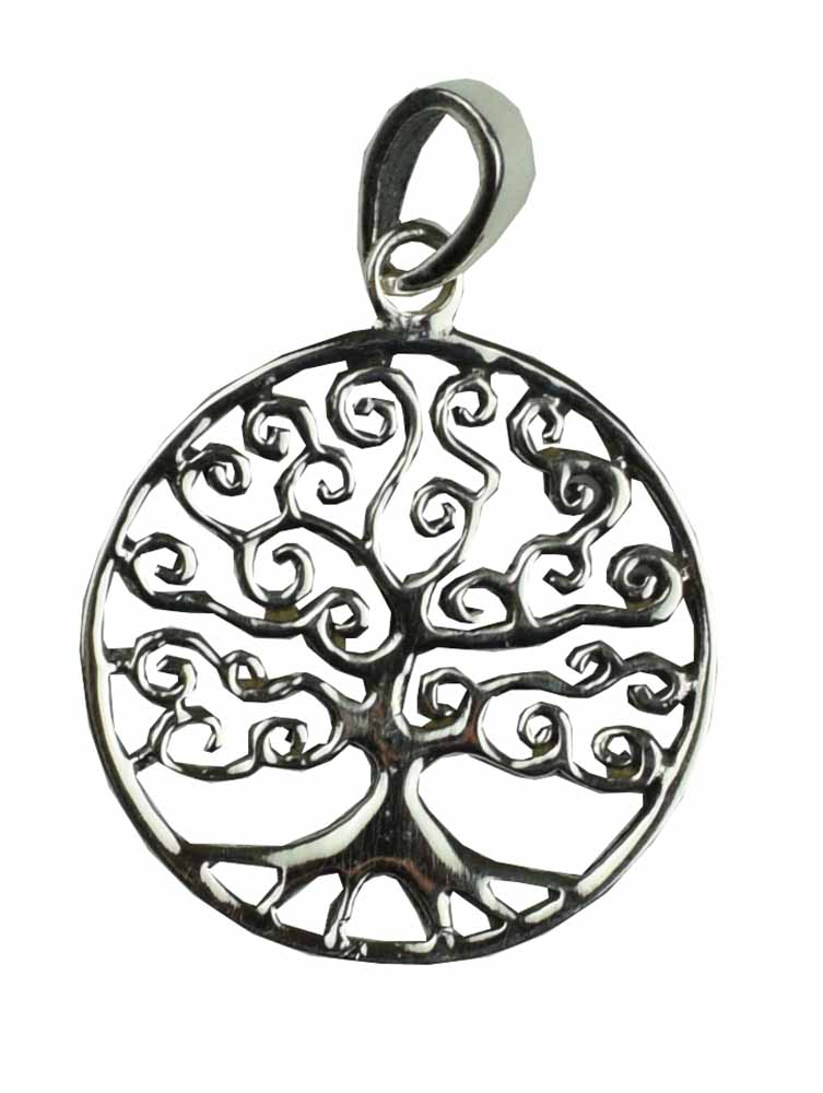 Silver Pendant Tree Of Life