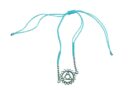 Silver Bracelet Chakra Throat