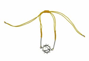 Silver Bracelet Chakra Solar