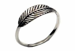 Silver Ring Leaf