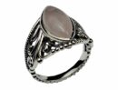 Silver Ring With a Large Stone
