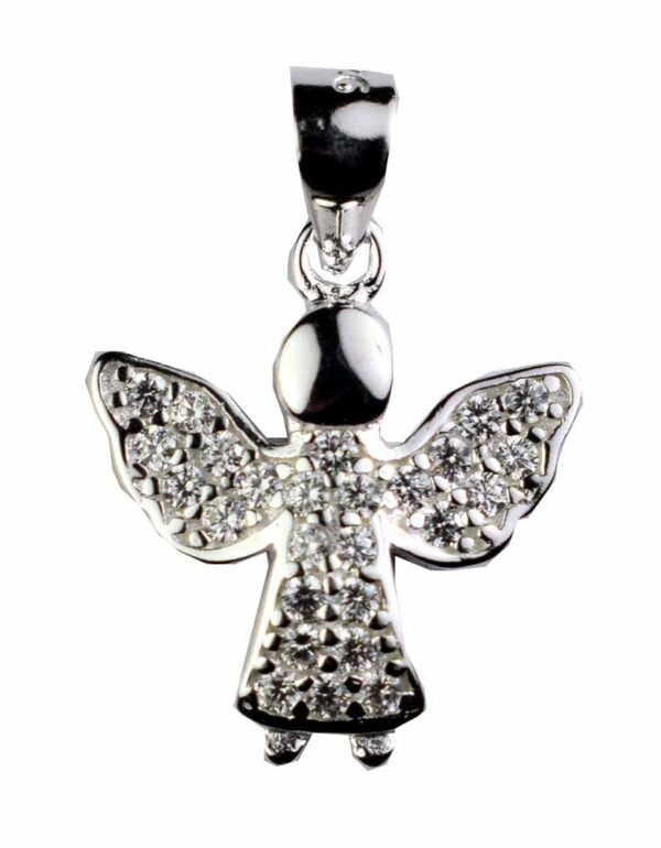 Silver Pendant Angel 1.5cm H