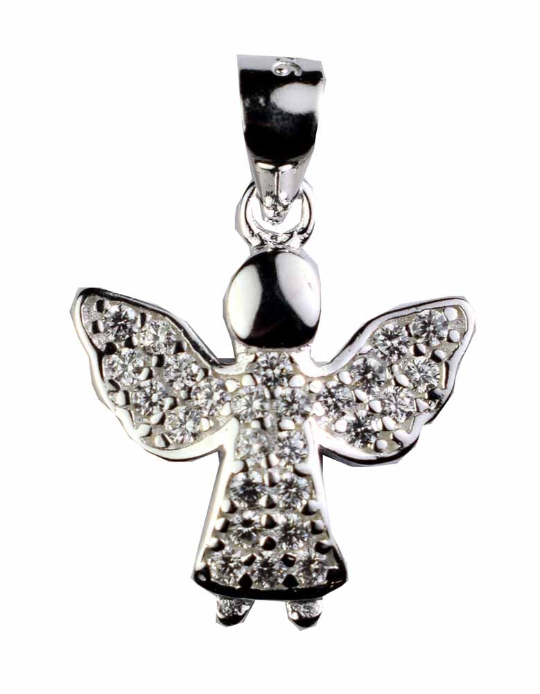Silver Pendant Angel 1.5cm H