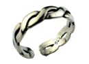 Silver Toe Ring Celtic Design