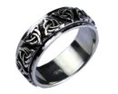 Silver Ring Spinning Celtic