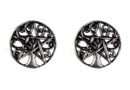 Silver Stud Earring Celtic 1cm