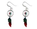 Silver Earring Dream Catcher