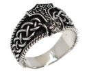 Silver Ring Thor Hammer Celtic