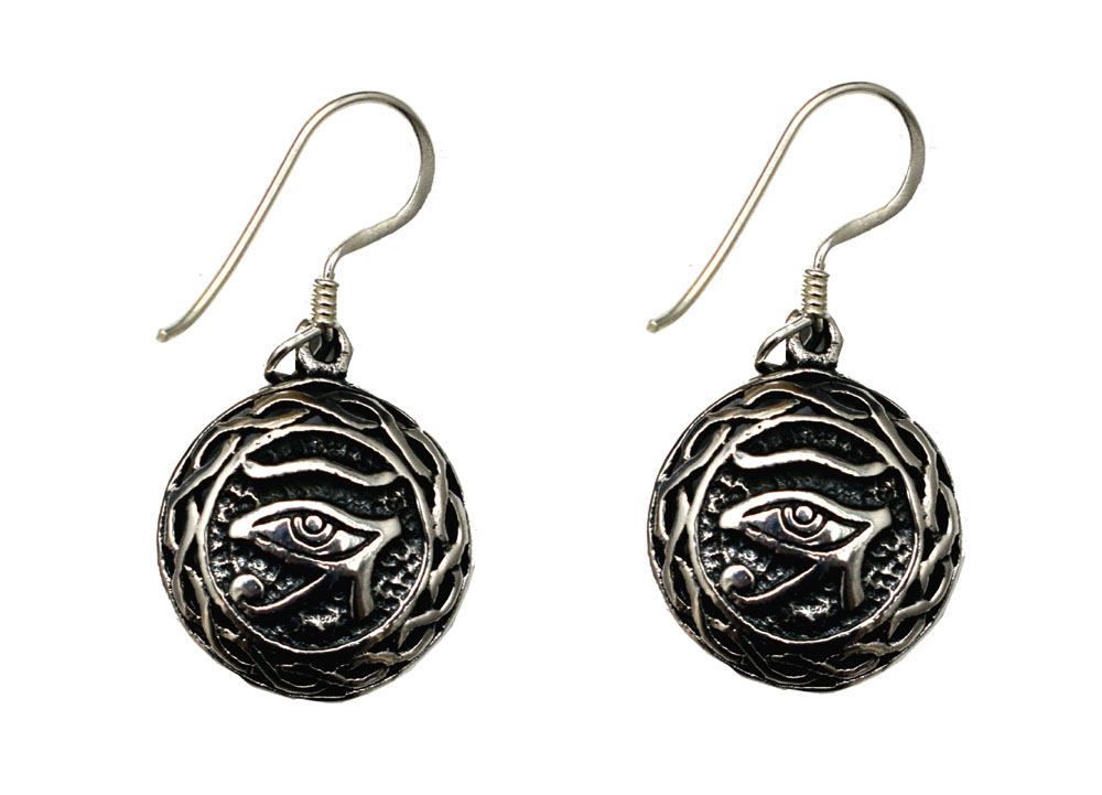 Silver Earring Eye of Horus