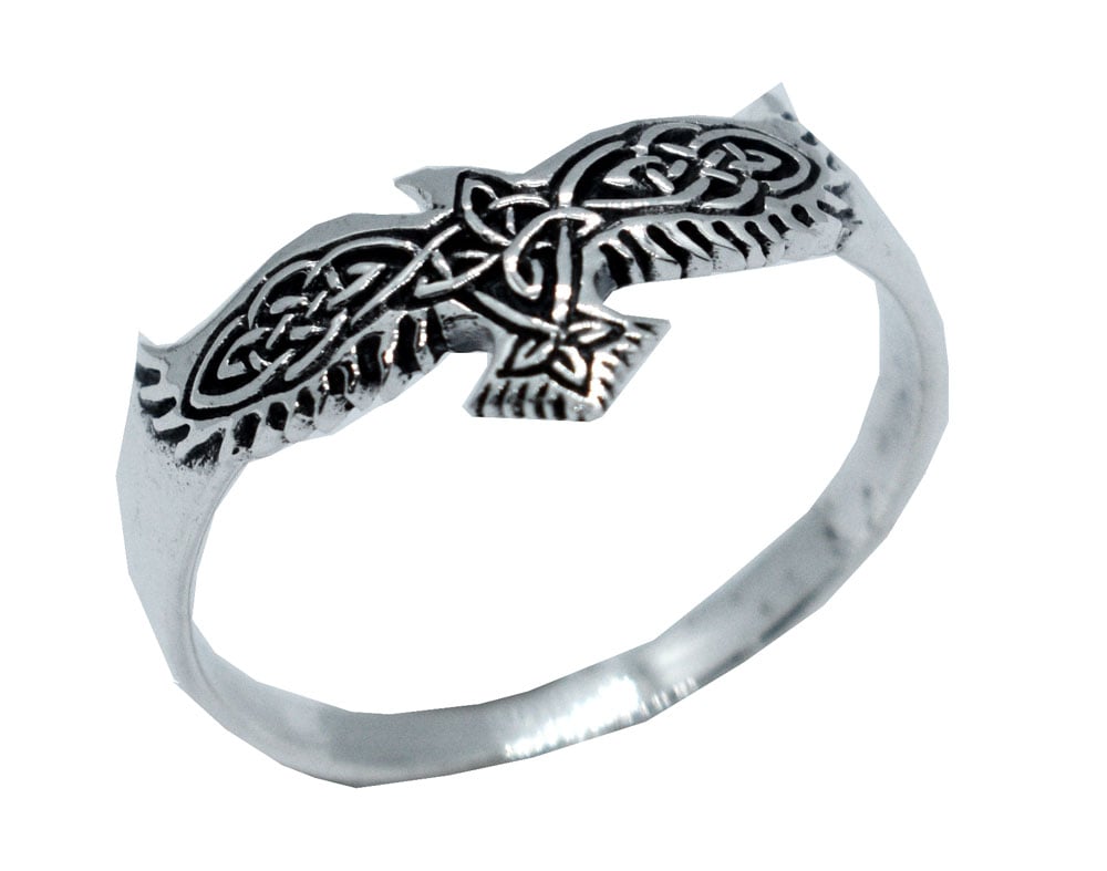 Silver Ring Eagle