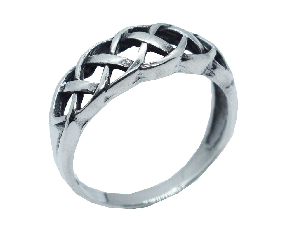 Silver Ring Celtic Wave