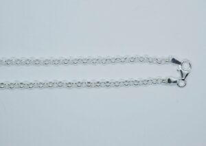 Silver Chain Round Rolo (Various Sizes)