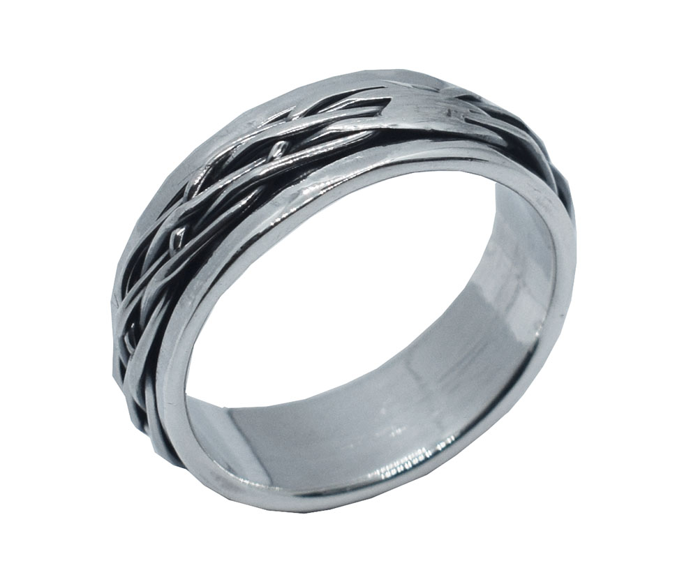 Silver Ring Rope Spinning