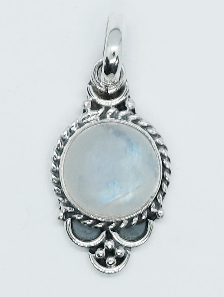 Silver Pendant Rainbow 10x10mm