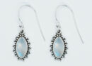 Silver Earring MRQ Rainbow