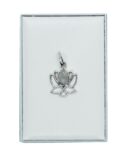 Silver Pendant Lotus Rainbow
