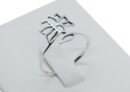 Silver Ring Lotus