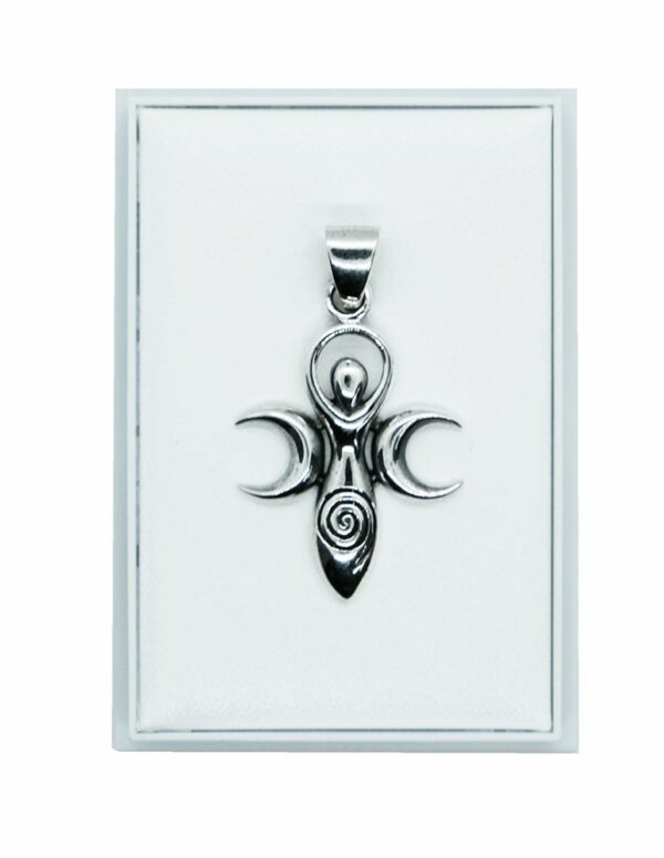 Silver Pendant Mother Moons