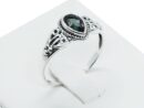 Silver Ring T/Drop Cut Mystic