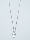 Silver Necklace Fatima