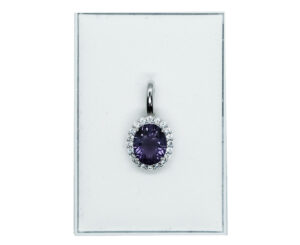 Silver Pendant Amethyst