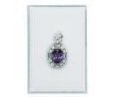 Silver Pendant Amethyst