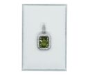 Silver Pendant Peridot
