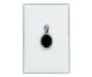 Silver Pendant Garnet