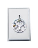 Silver Pendant TOL with Stones