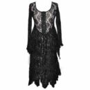 Dress Long Laced Black