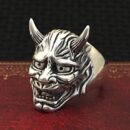 Ring Oni Mask Demon Head