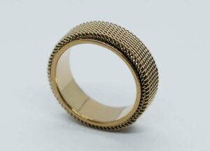 Ring Anxiety Gold 8mm