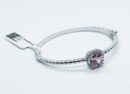 Fashion Bangle Square Pink CZ