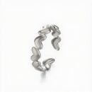 Ring Hearts Plated Stainless